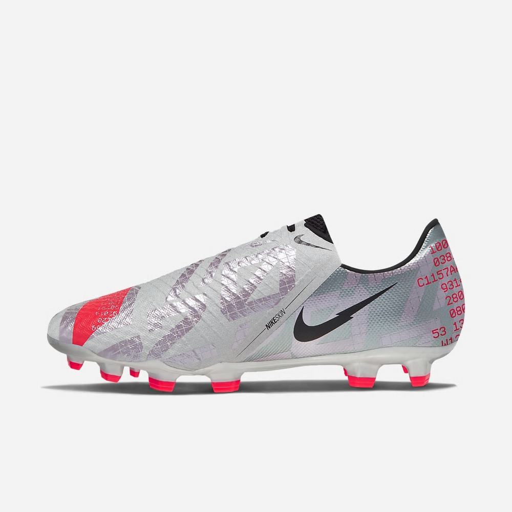 Crampon De Foot Nike Phantom Venom Academy FG Grise 0532-918 Metallic Bomber Grey/Particle Grey/Laser Crimson/Black Femme | HDT-39137216